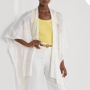 Lauren Ralph Lauren White Lightweight Wrap